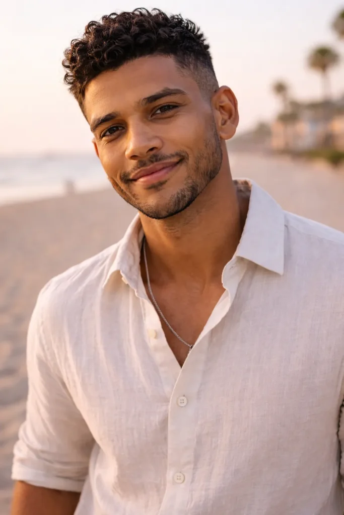 Short Wavy Military Cut