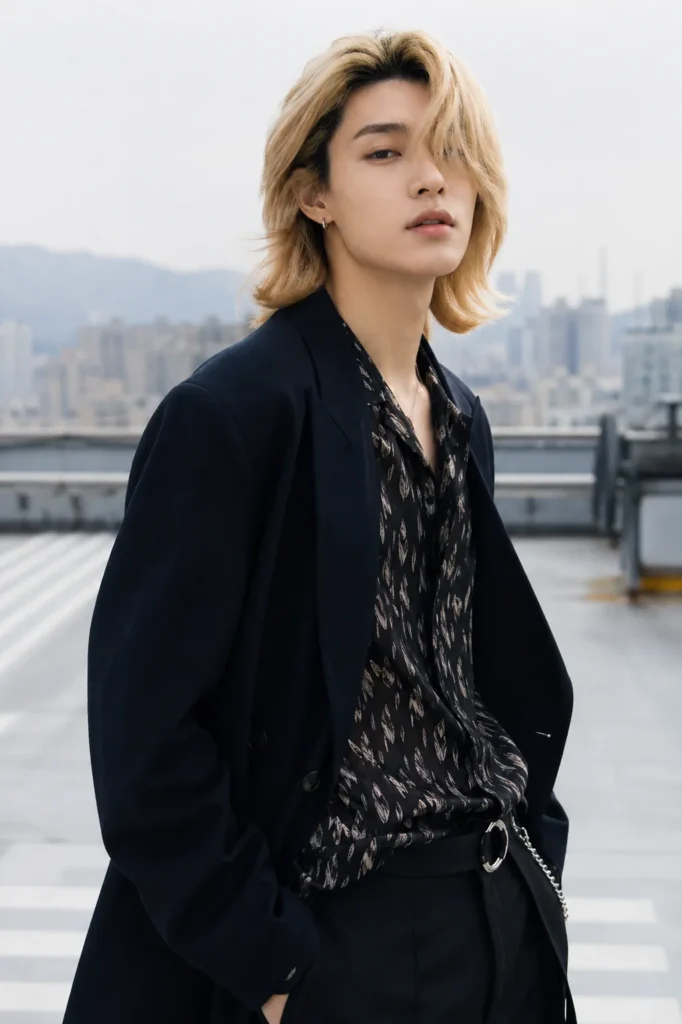 Shoulder-Length Blonde Blowout