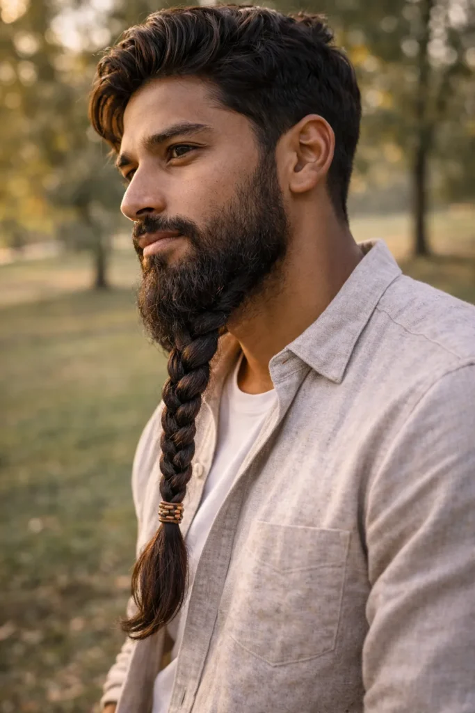 Side Beard Braid