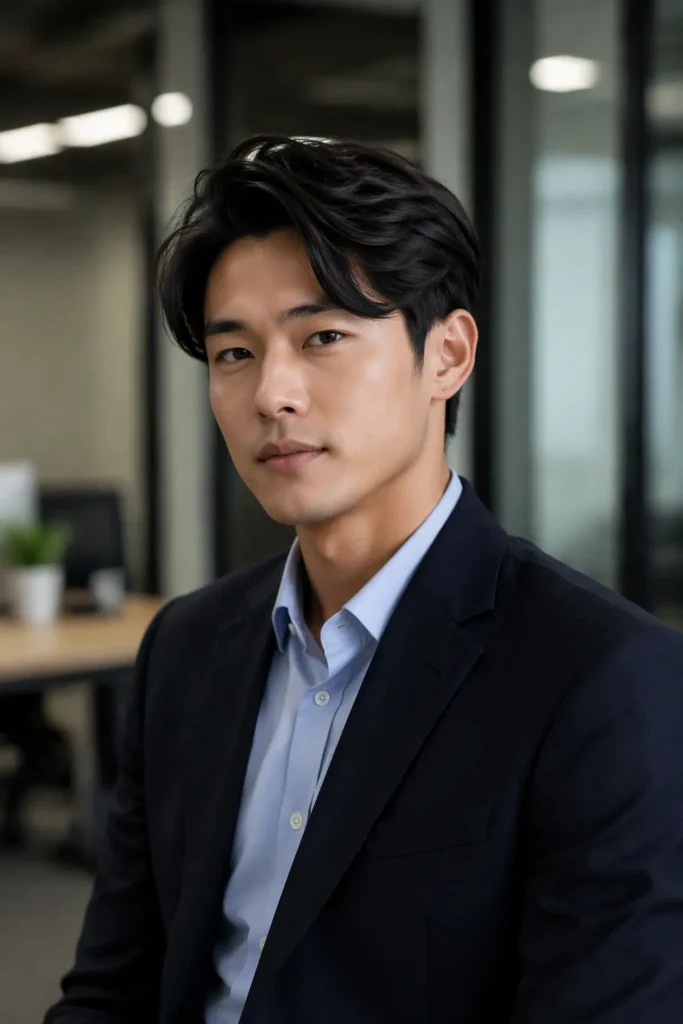 Side Swept Flow with Subtle Taper