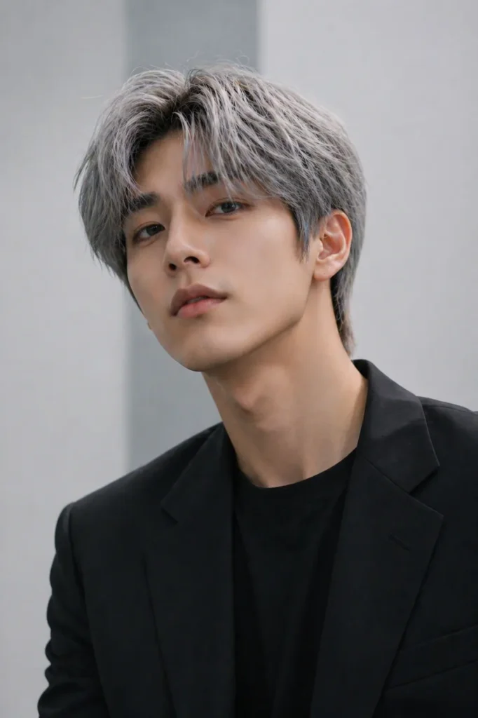  Silver Korean-Style Layered Flow