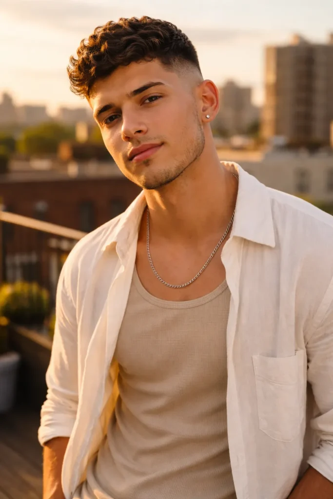 Skin Fade with Textured Top