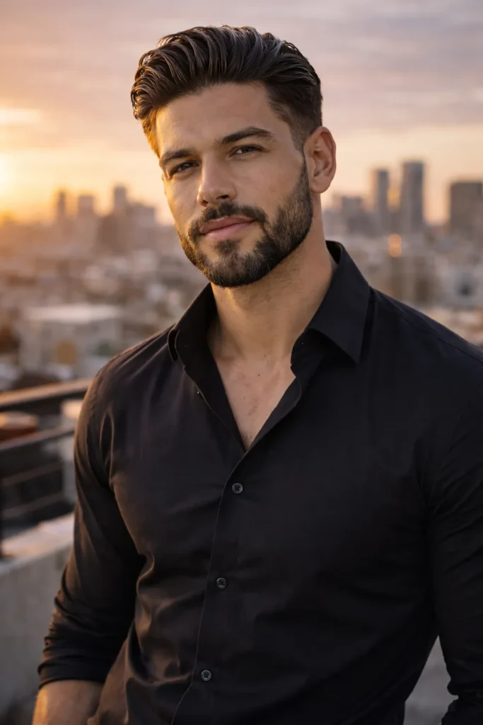 Slick Back with Natural Flow