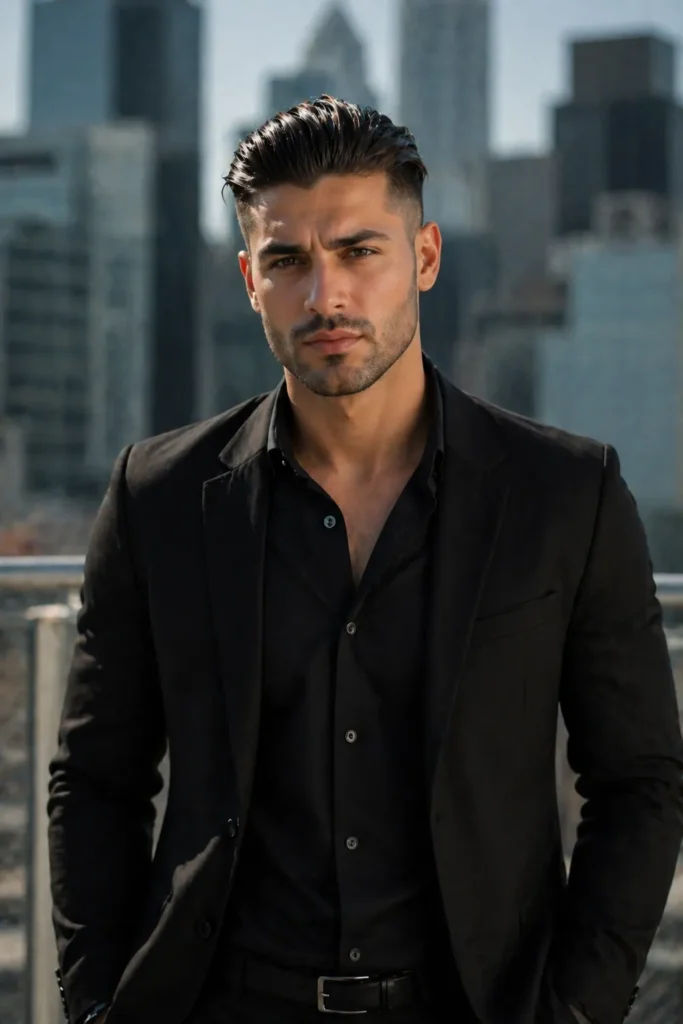 Slicked-Back Undercut