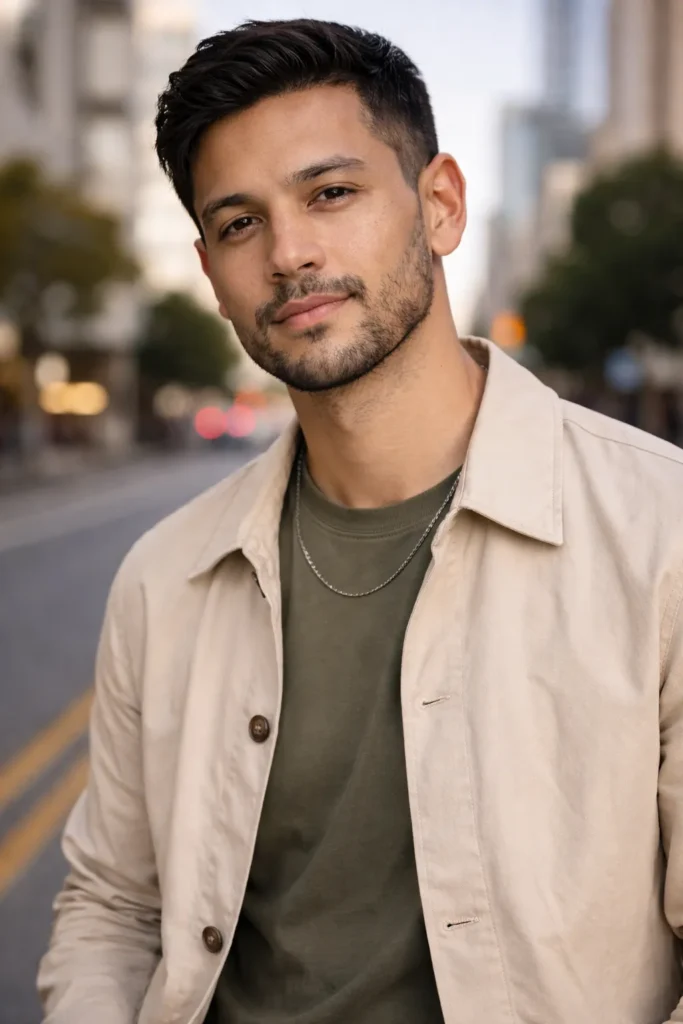 Soft Fade Short Beard