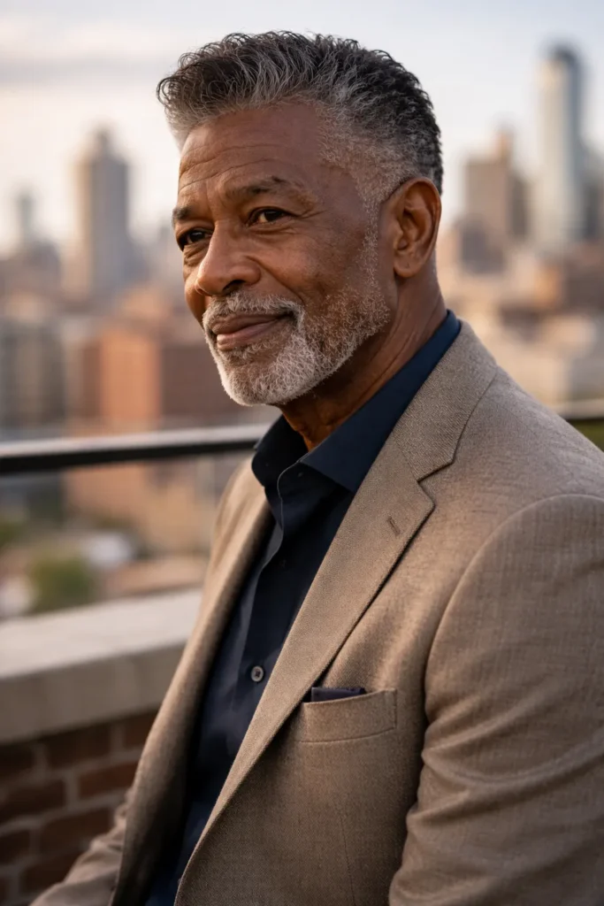  Soft Short Pompadour