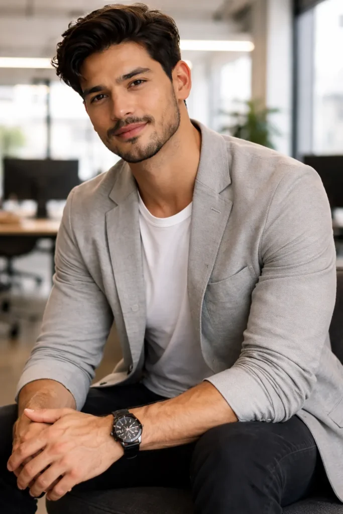 Startup Founder Stubble