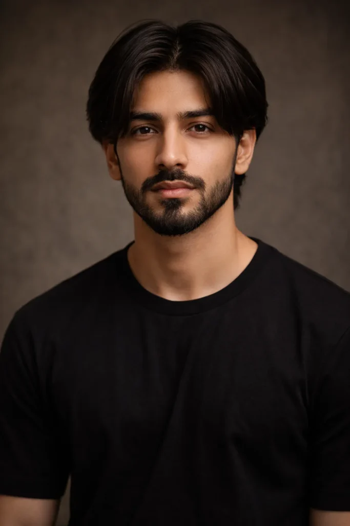 Straight Flow Curtains + Goatee