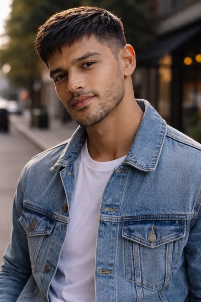 Subtle Fade with Textured Fringe