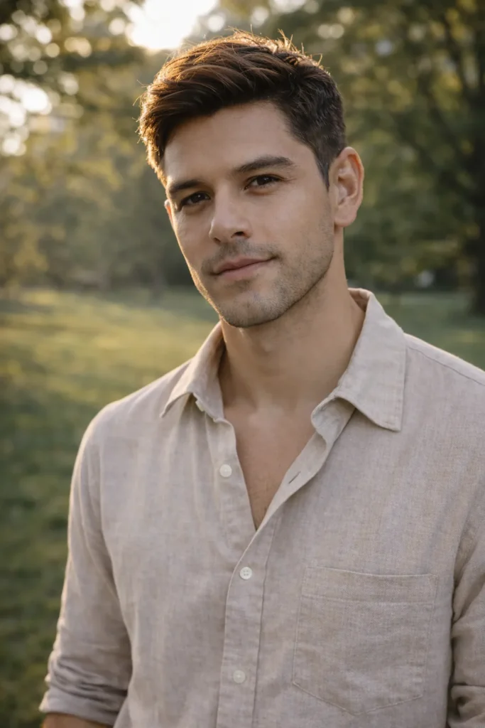 Sun-Kissed Brown Highlights