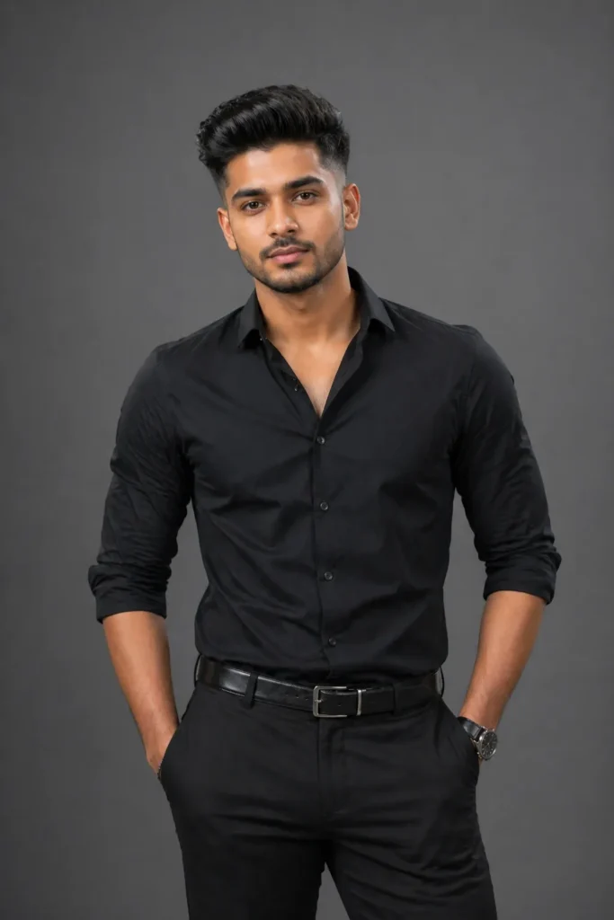 Taper Fade with Brushed-Up Top