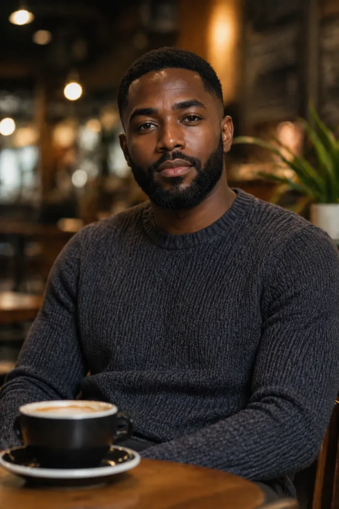 Taper Fade with Medium Beard