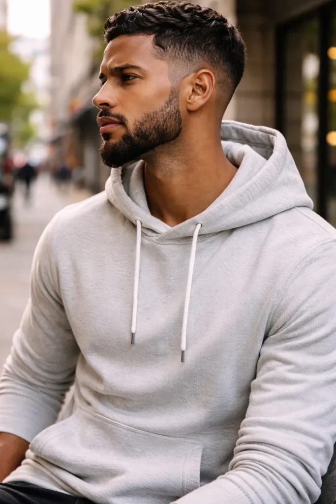 Tapered Beard with Low Fade