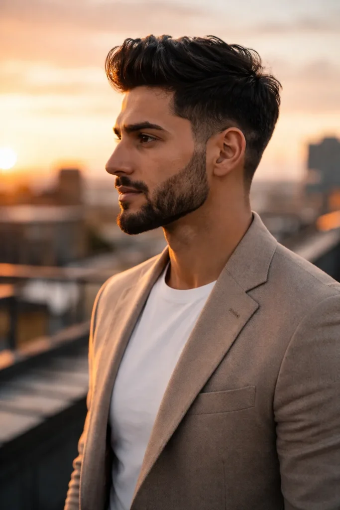 Tapered Beard with Pointed Finish