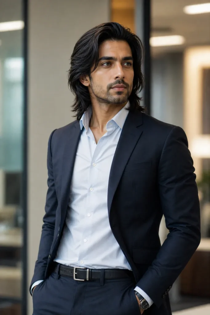 Tapered-Edge Long Flow