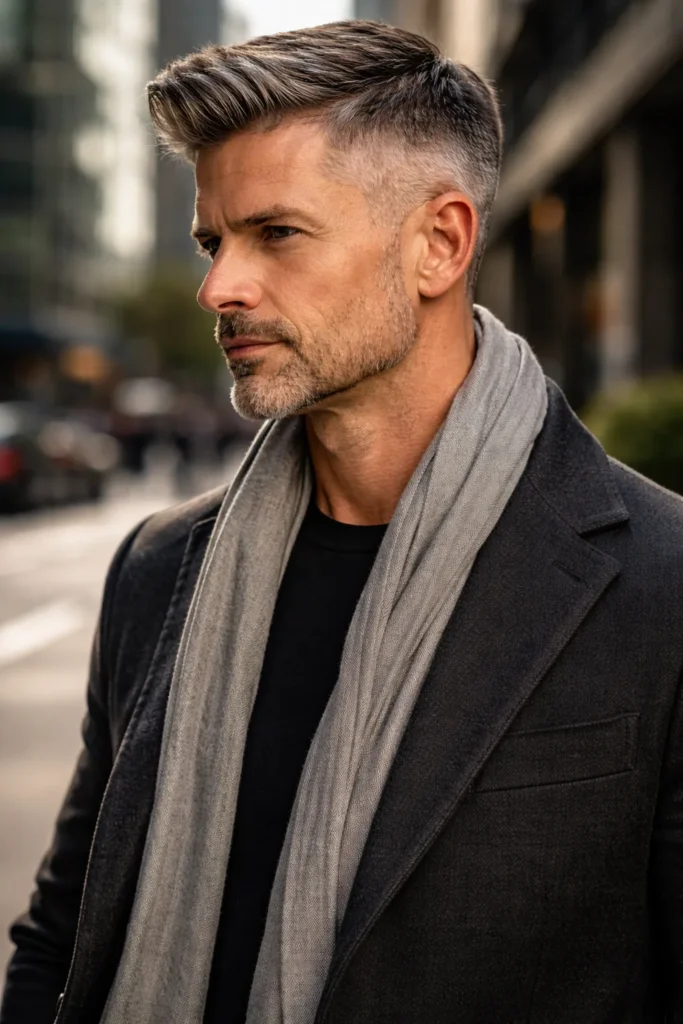 Textured Comb-Over (Modern)