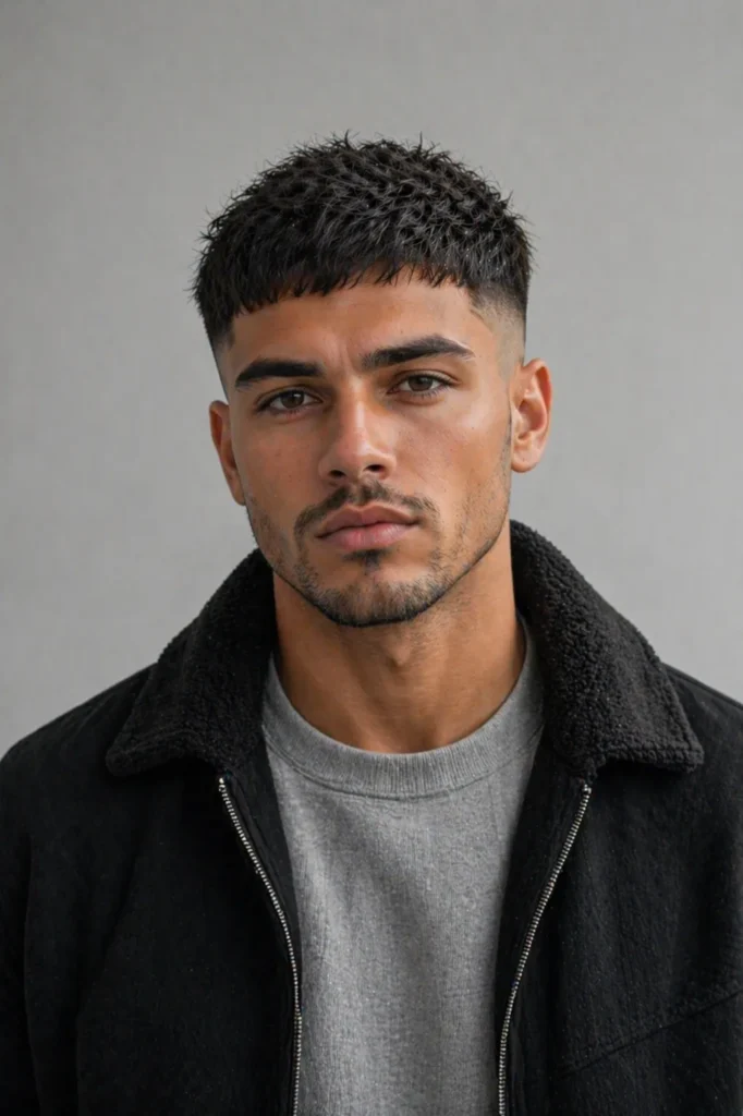 Textured Crop with Skin Fade