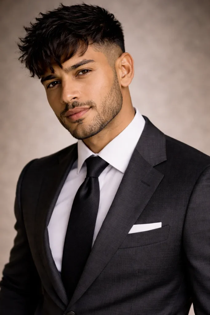 Textured Fringe Style