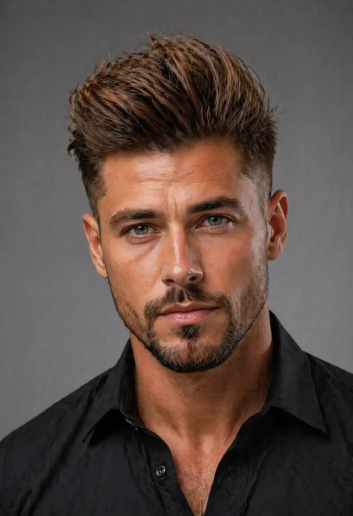 Textured Pompadour (Modern Version)