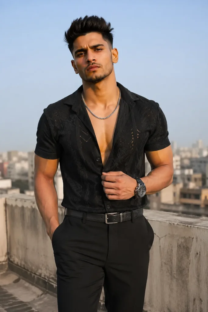 Textured Spring Faux Hawk