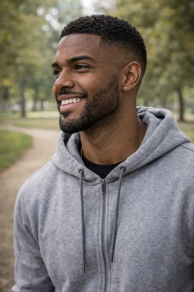 Textured Stubble Beard