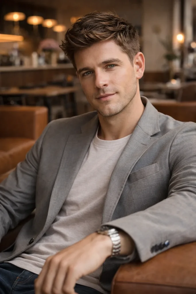 The Light Textured Gentleman Cut