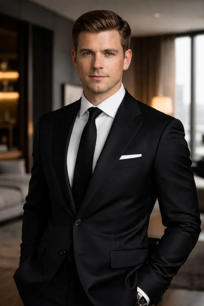 The Slicked-Back Executive