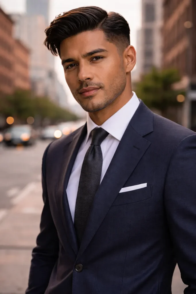 The Timeless Side Sweep Look