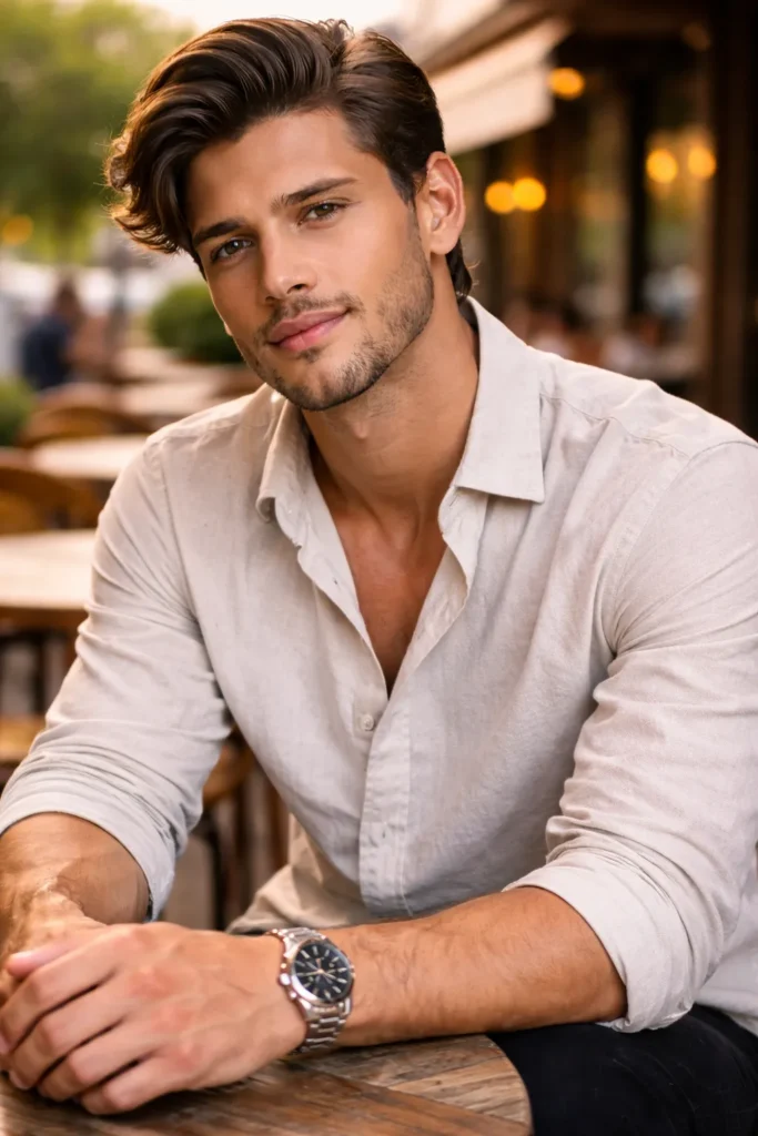 Thick Hair Side Flow (Relaxed Style)