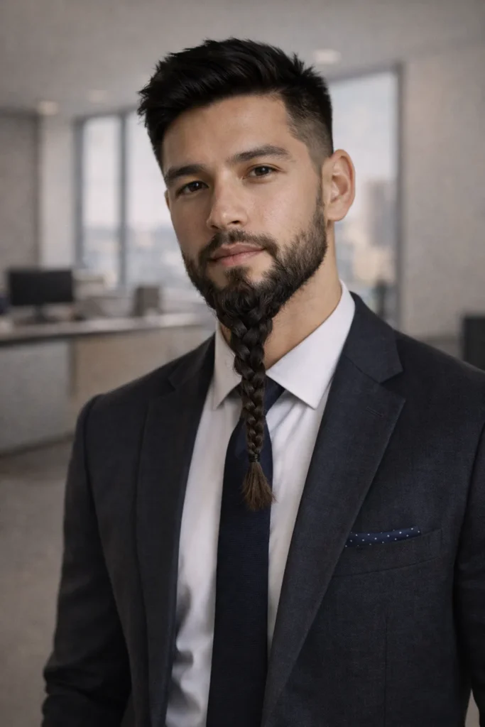 Tight Precision Beard Braid