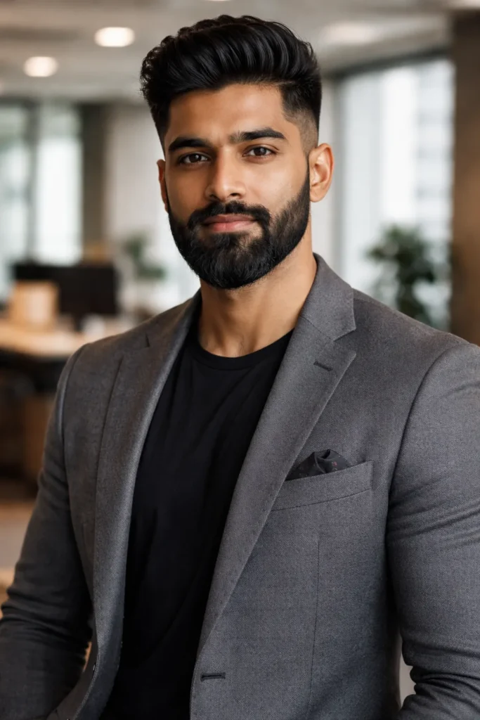 Viking Beard with Tapered Sides