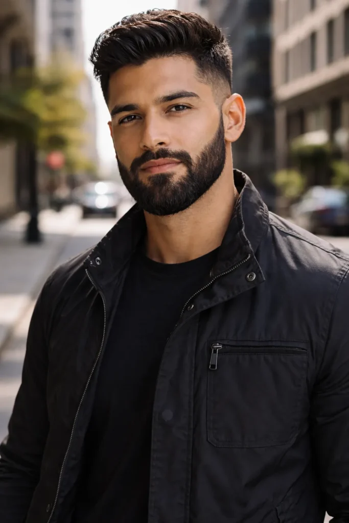 Viking Beard with Undercut