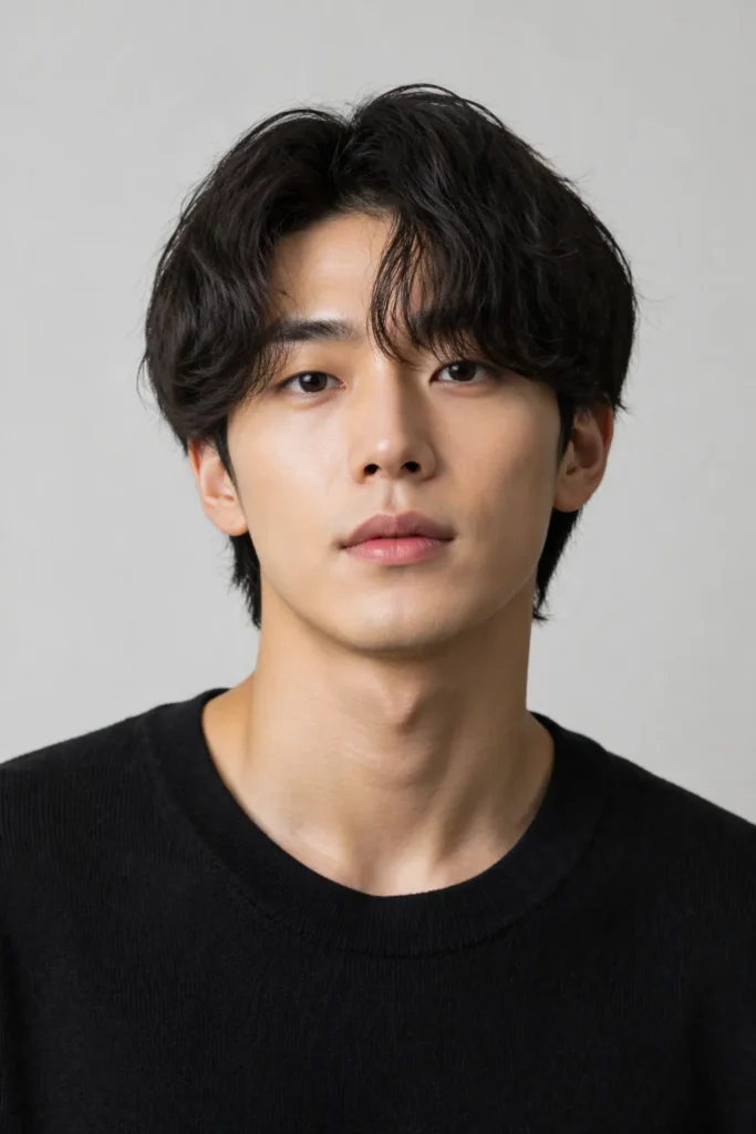 Wavy Curtain Fringe Style