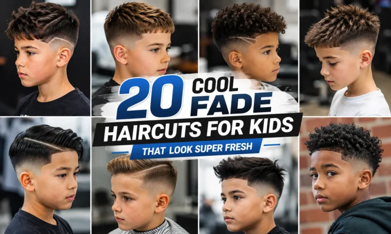 20 Cool Fade Haircuts for Kids That Look Super Fresh