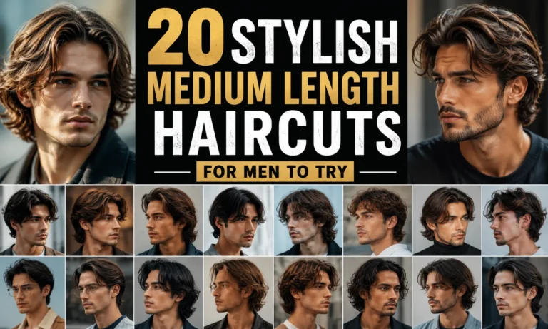 20 Stylish Medium Length Haircuts for Men to Try 20 Stylish Medium Length Haircuts for Men to Try