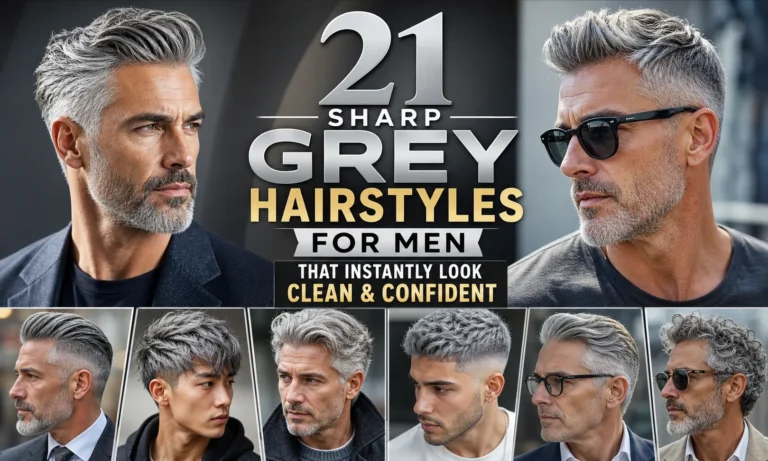 21 Sharp Grey Hairstyles for Men That Instantly Look Clean & Confident