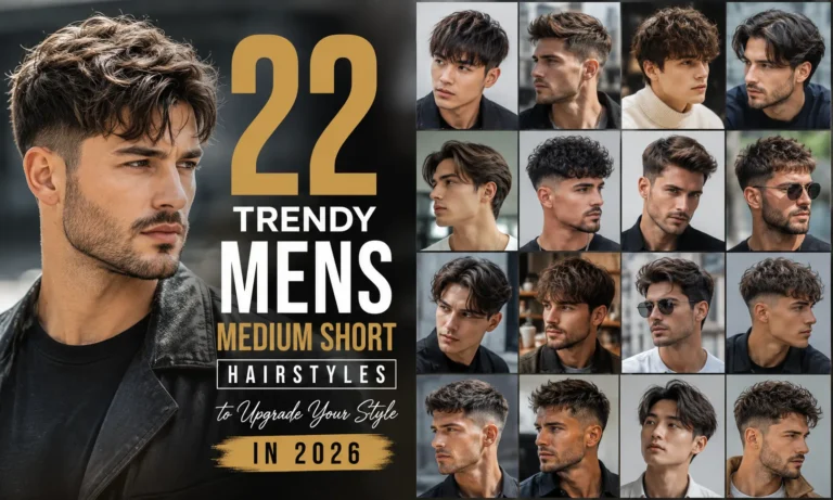 22 Trendy Mens Medium Short Hairstyles to Upgrade Your Style in 2026 22 Trendy Mens Medium Short Hairstyles to Upgrade Your Style in 2026