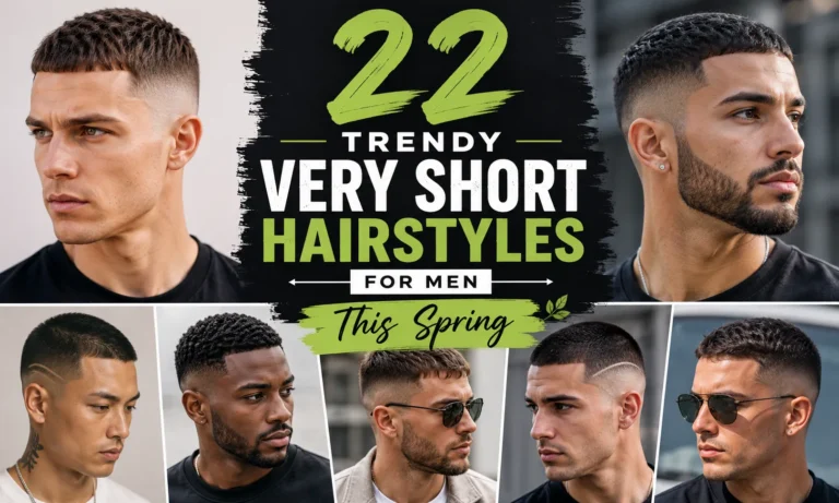 22 Trendy Very Short Hairstyles for Men This Spring 22 Trendy Very Short Hairstyles for Men This Spring