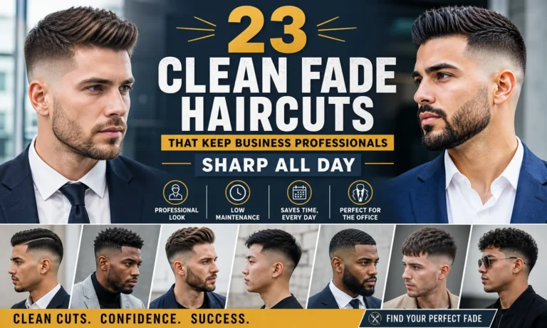 23 Clean Fade Haircuts That Keep Business Professionals Sharp All Day