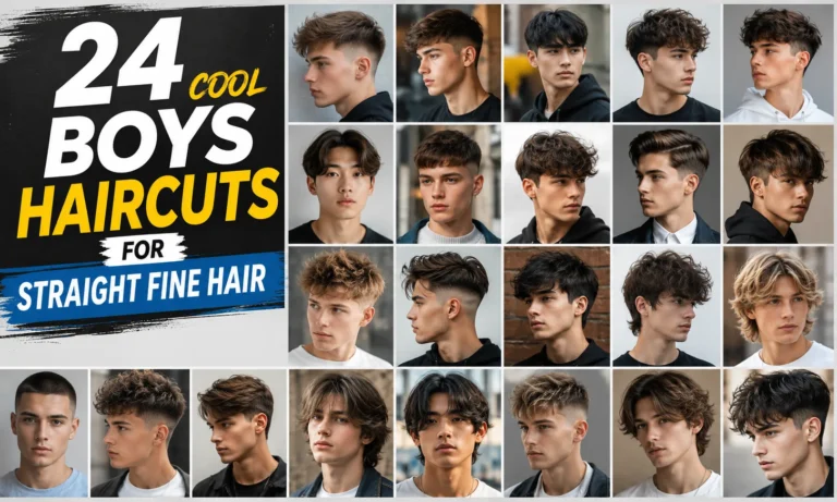 24 Cool Boys Haircuts for Straight Fine Hair 24 Cool Boys Haircuts for Straight Fine Hair