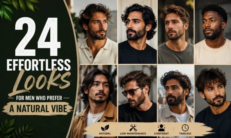 24 Effortless Looks for Men Who Prefer a Natural Vibe