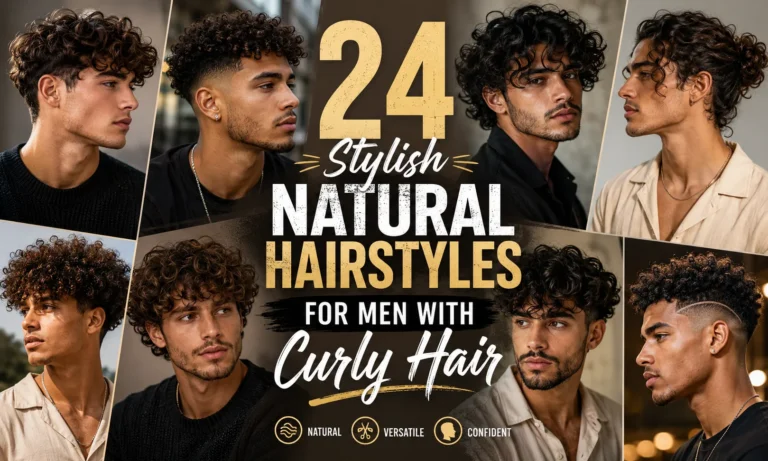 24 Stylish Natural Hairstyles for Men with Curly Hair 24 Stylish Natural Hairstyles for Men with Curly Hair