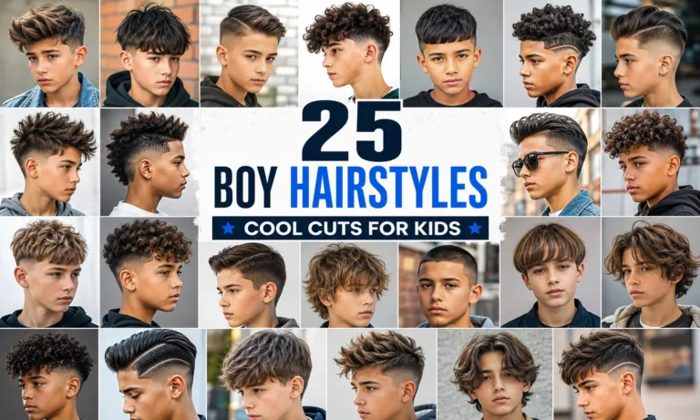 25 Boy Hairstyles: Cool Cuts for Kids