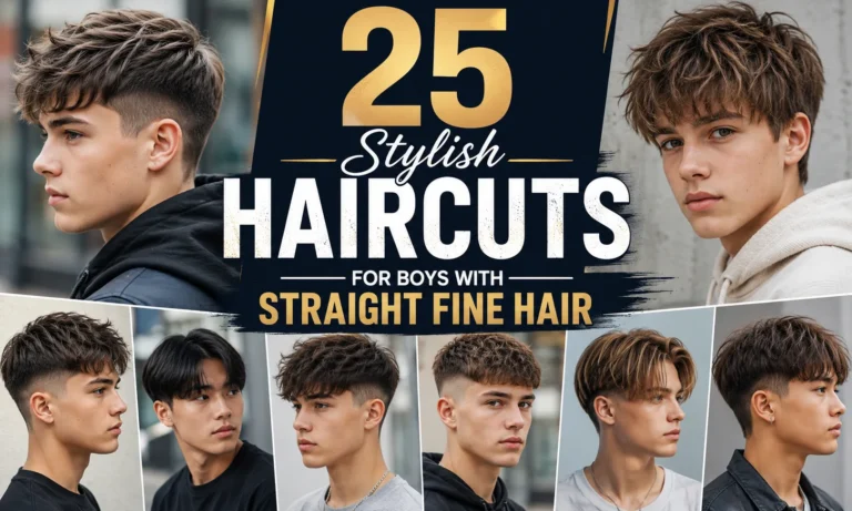 25 Stylish Haircuts for Boys With Straight Fine Hair 25 Stylish Haircuts for Boys With Straight Fine Hair