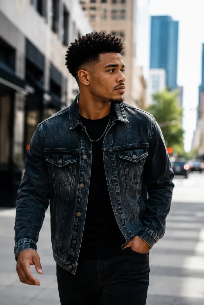 Afro Taper Fade