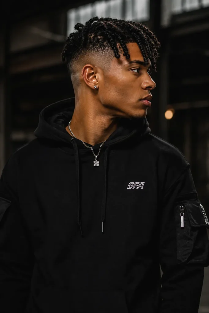 Asymmetrical Twists with Sharp Fade