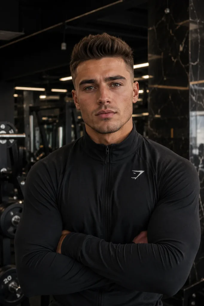 Athlete Quiff with Low Fade