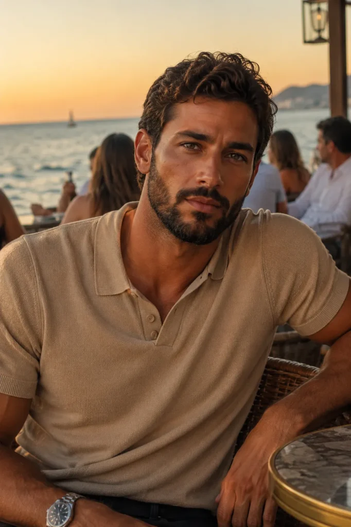 Beard With Natural Waves