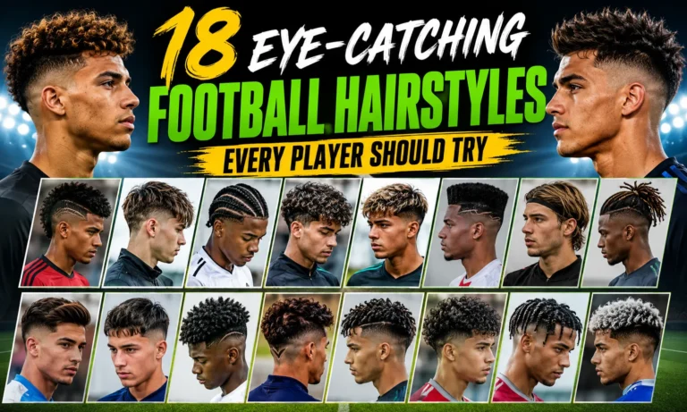 18 Eye-Catching Football Hairstyles Every Player Should Try