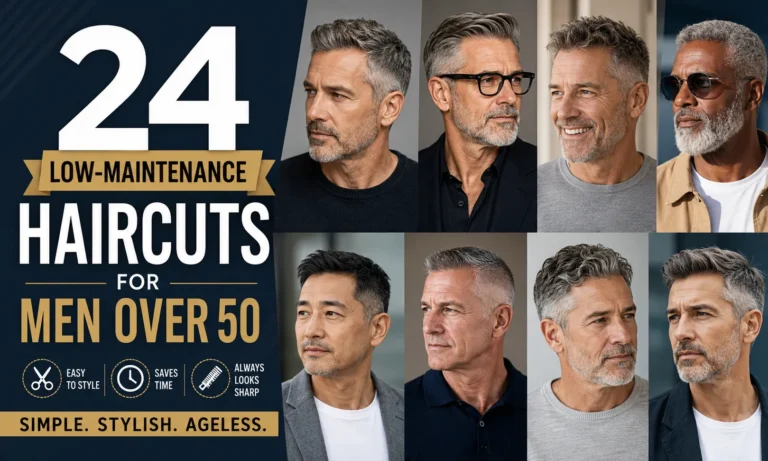 24 Low-Maintenance Haircuts for Men Over 50 24 Low-Maintenance Haircuts for Men Over 50